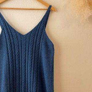 Knit Blue Dress (SOLD)